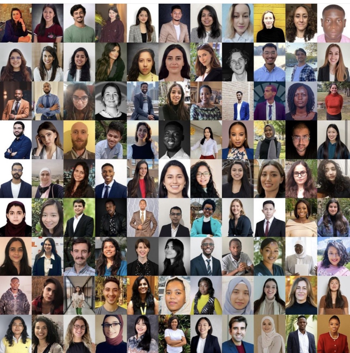 The 2023 SDSN Local Pathways Fellowship Top 100 Young Urban Leaders cohort